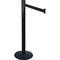 Tatco Stanchion Posts, Box 1 of 2, 40"H, 2/BX, Black 2PK TCO11611 - alternate 3